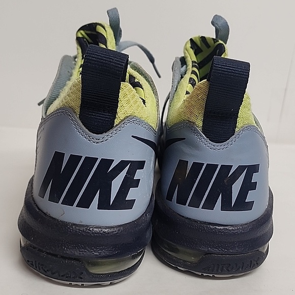 Nike Max Dominate Basketball XD Blue Gray & Lime Green Athletic Shoes Sz 9.5 main image 6
